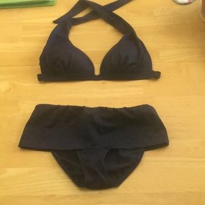 Venus navy two piece bikini